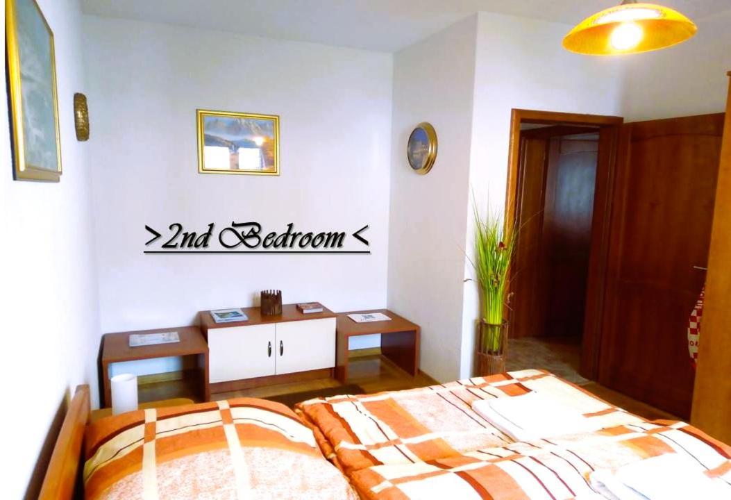 House White Stone Split Apartment Podstrana Room photo