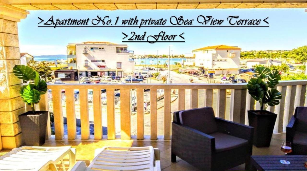 House White Stone Split Apartment Podstrana Exterior photo